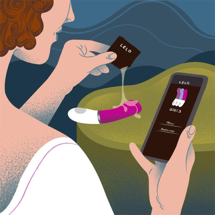 Gigi 3 Deep Rose de Lelo | VibraZon