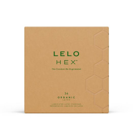 HEX Condoms Organic 36 unidades de Lelo | VibraZon