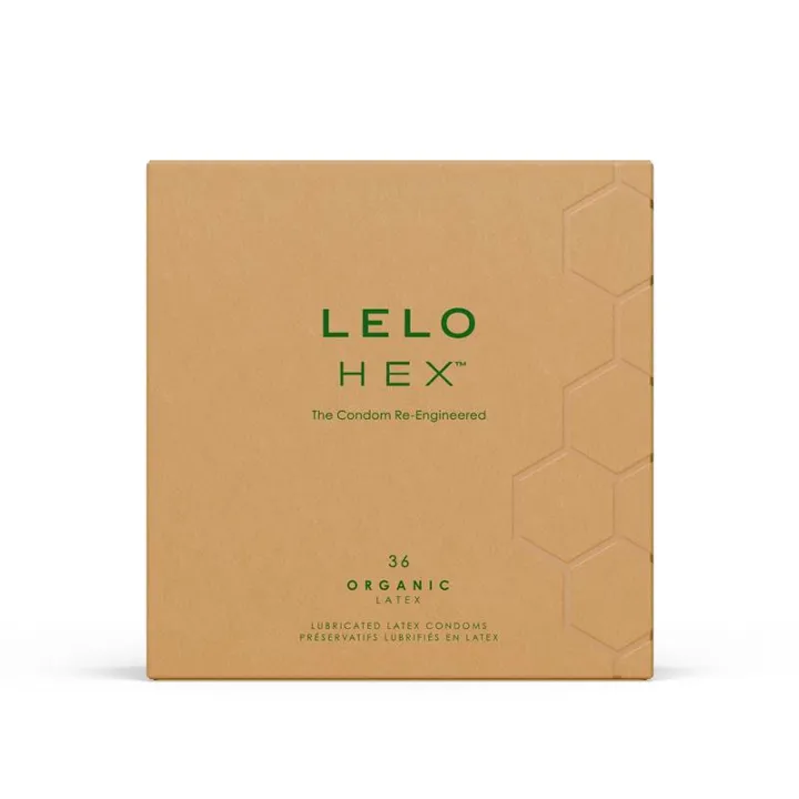 HEX Condoms Organic 36 unidades de Lelo