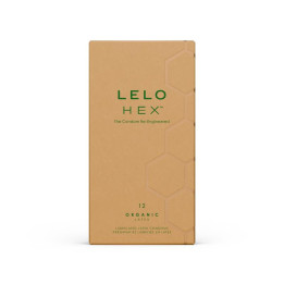 HEX Condoms Organic 12 unidades de Lelo | VibraZon