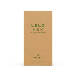 HEX Condoms Organic 12 unidades de Lelo