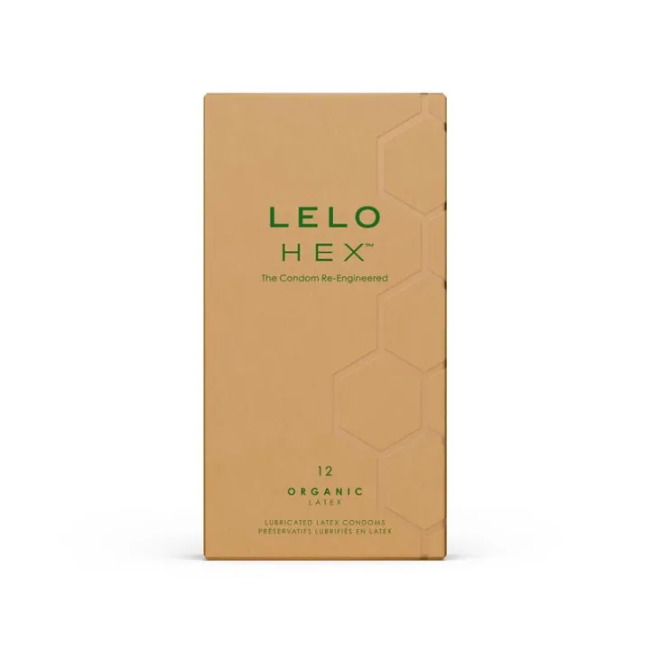 HEX Condoms Organic 12 unidades de Lelo