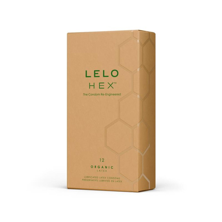 HEX Condoms Organic 12 unidades de Lelo | VibraZon