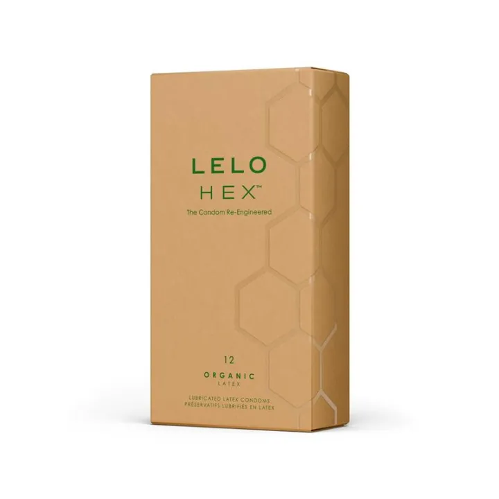 HEX Condoms Organic 12 unidades de Lelo