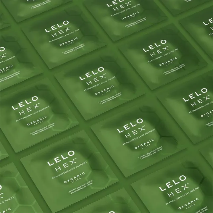 HEX Condoms Organic 3 unidades de Lelo