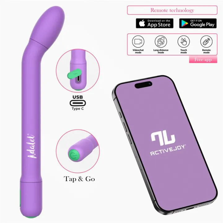 Gently Estimulador Punto G con APP Lavanda de Adalet