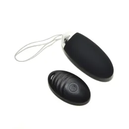 Huevo Vibrador con Control Remoto Venice Negro de Rimba Toys