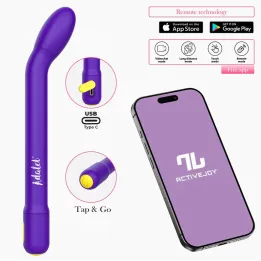 Gently Estimulador Punto G con APP Purpura de Adalet