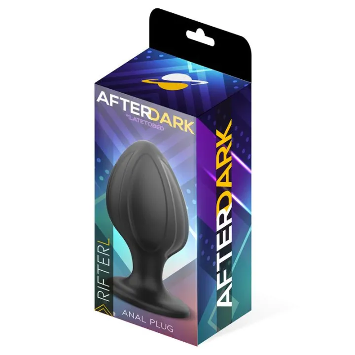 Rifter Plug Anal Silicona Talla L 9 cm x 4.5 cm de Afterdark