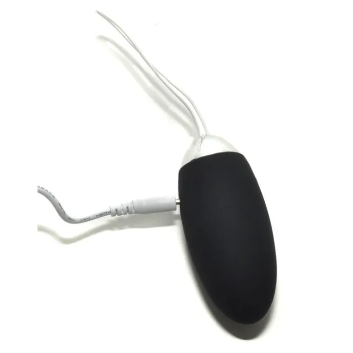 Huevo Vibrador con Control Remoto Venice Negro de Rimba Toys