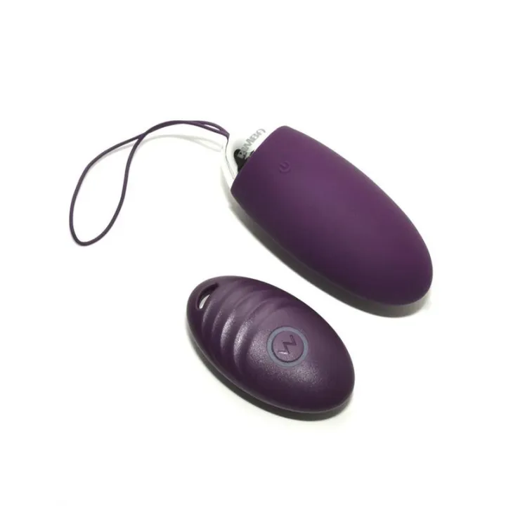 Huevo Vibrador con Control Remoto Venice Purpura de Rimba Toys