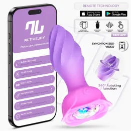 Moxy Plug Anal con Rotación 360º con APP de Intoyou App Series