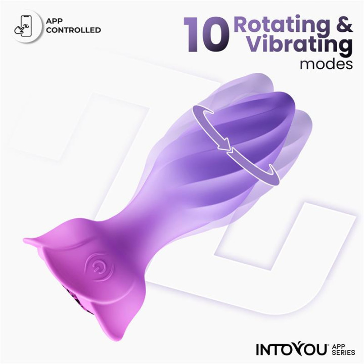 Moxy Plug Anal con Rotación 360º con APP de Intoyou App Series | VibraZon