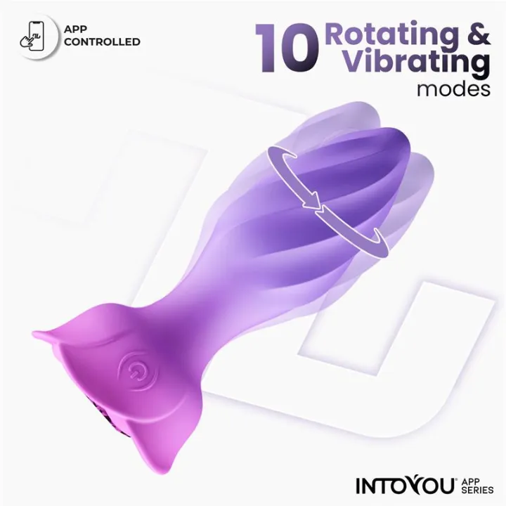 Moxy Plug Anal con Rotación 360º con APP de Intoyou App Series
