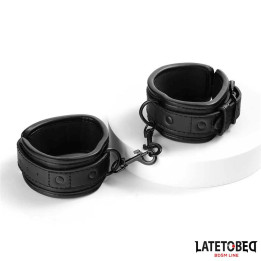 Esposas Acolchadas con Cadena de Latetobed Bdsm Line | VibraZon
