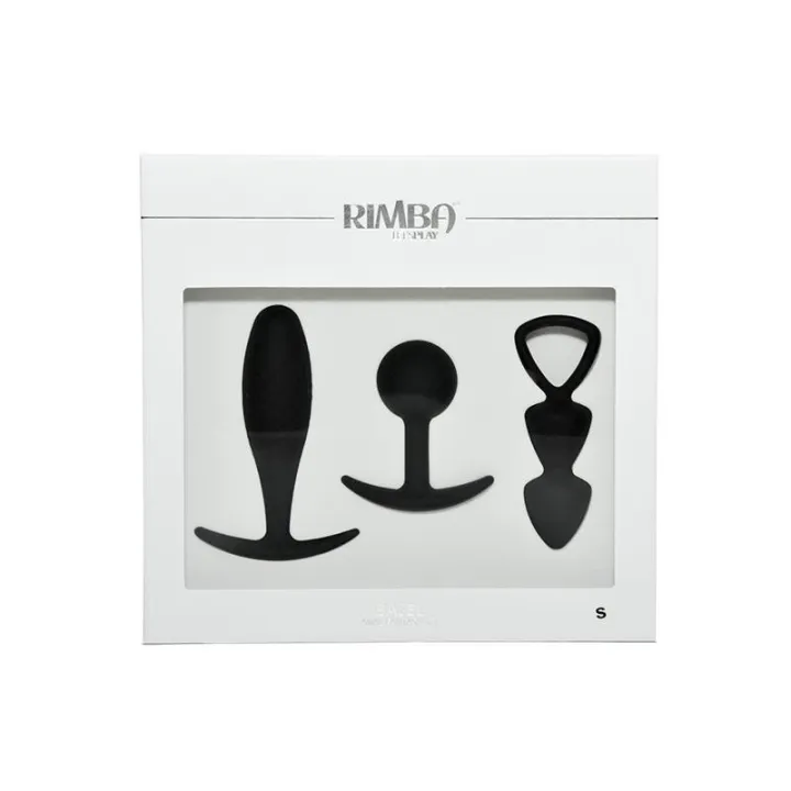 Set 3 Plugs Anales Talla S Basel de Rimba Toys