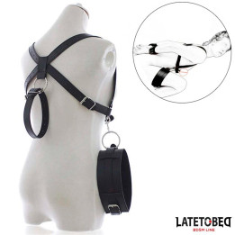Restricciones de Piernas Abiertas de Latetobed Bdsm Line | VibraZon