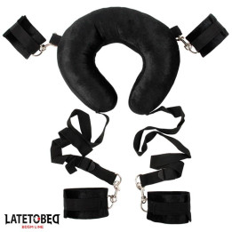 Set de Restricciones de Cojín con Esposas de Latetobed Bdsm Line | VibraZon