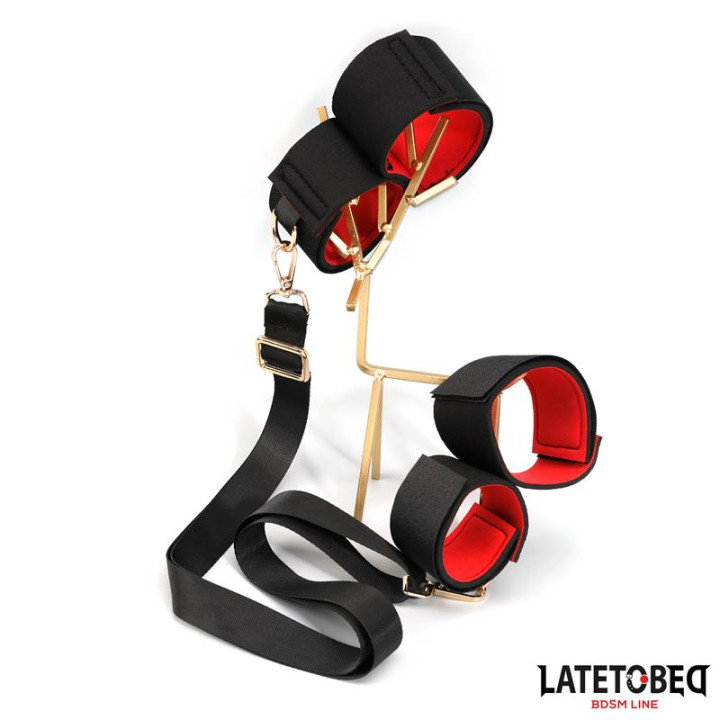 Restricciones de Piernas Abiertas de Latetobed Bdsm Line | VibraZon