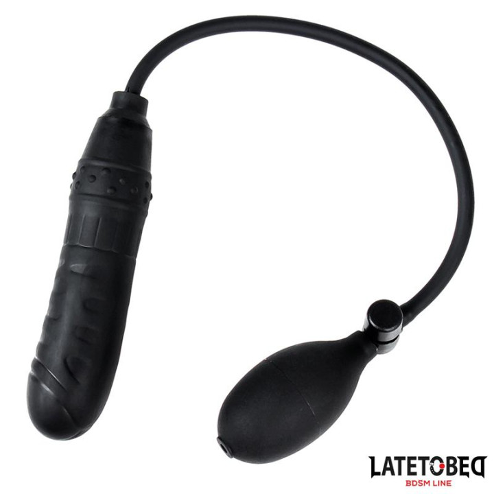 Dildo Inflable con Bomba Manual de Latetobed Bdsm Line | VibraZon