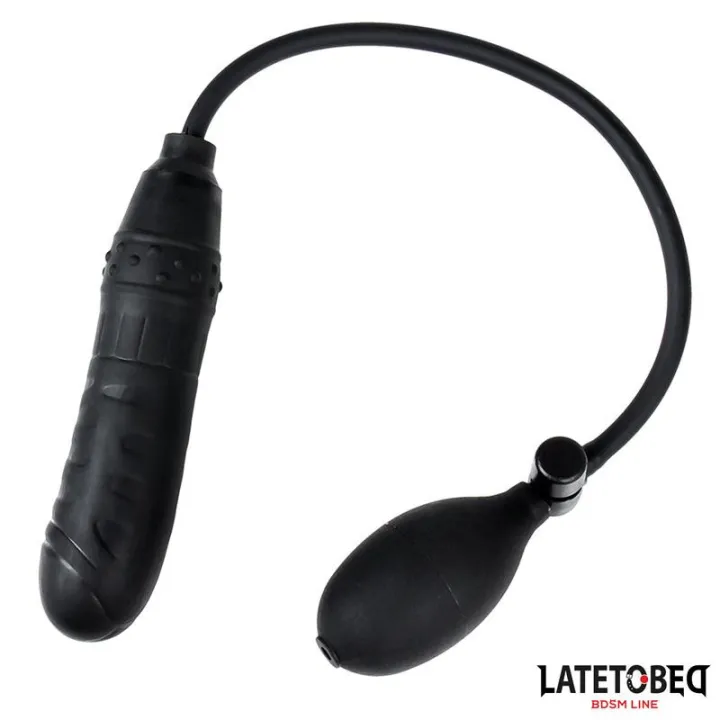 Dildo Inflable con Bomba Manual de Latetobed Bdsm Line
