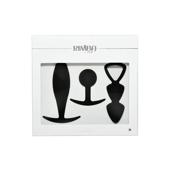 Set 3 Plugs Anales Talla M Basel de Rimba Toys