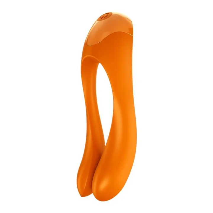Vibrador Candy Cane Naranja de Satisfyer