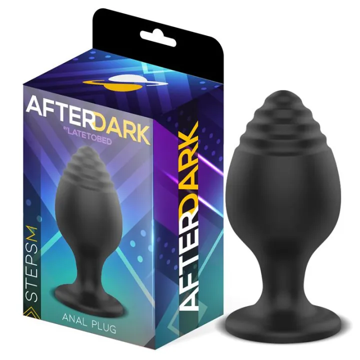 Steps Plug Anal Silicona Talla M 7.2 cm x 3.5 cm de Afterdark