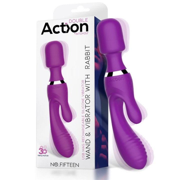No. Fifteen Vibrador y Masajeador 3 Motores Independientes de Action | VibraZon