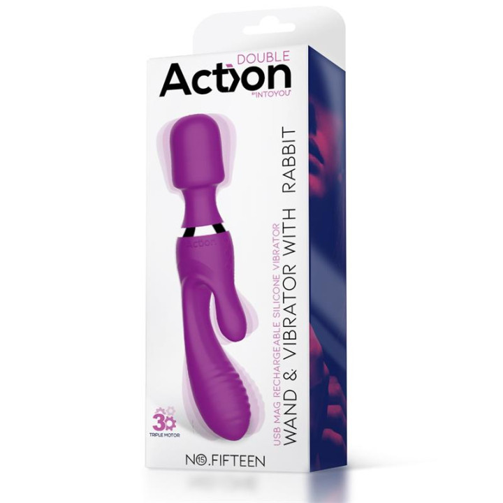 No. Fifteen Vibrador y Masajeador 3 Motores Independientes de Action | VibraZon