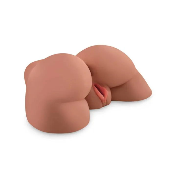 Masturbador Perfect Ass Doble Orificio Caramel Skin de Pdx Plus+