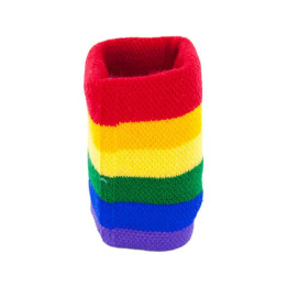 Muñequera con Colores Bandera LGBT+ de Diverty Sex | VibraZon
