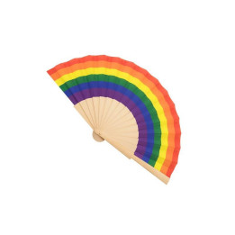 Abanico Colores Bandera LGBT+ de Diverty Sex | VibraZon