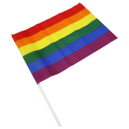Banderin Grande Colores Bandera LGBT+ de Diverty Sex | VibraZon