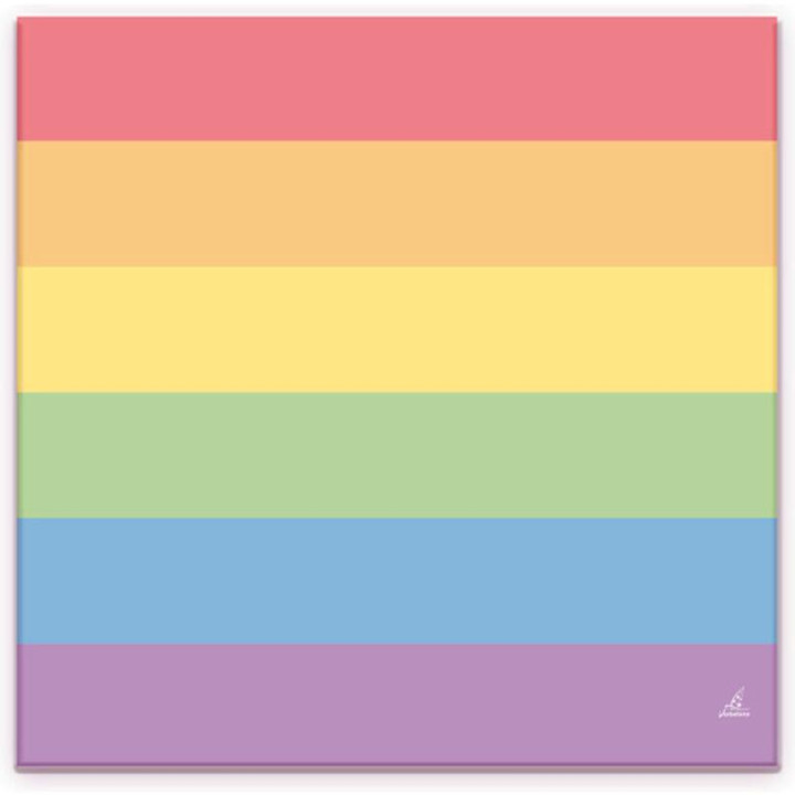 Set 20 Servilletas con Colores Bandera LGBT+ de Diverty Sex | VibraZon