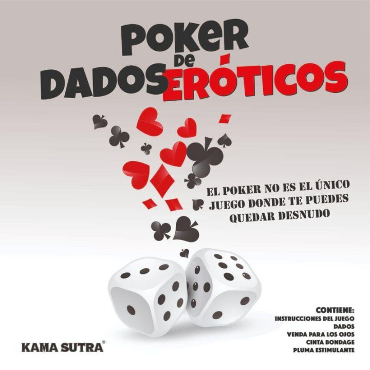 Juego de Póker de Dados Eróticos de Diverty Sex | VibraZon