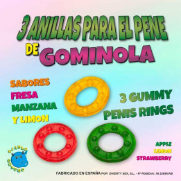 Set 3 Anillos Gominola de Diverty Sex | VibraZon