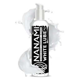 Lubricante Blanco Cremoso Imitación al Semen Base Agua Vegano 150 ml de Nanami