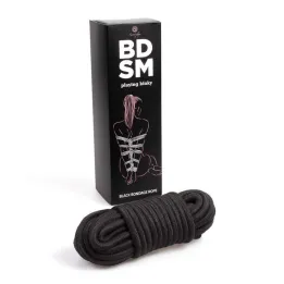 Cuerda para Bondage 10 m Negra de Secret Play