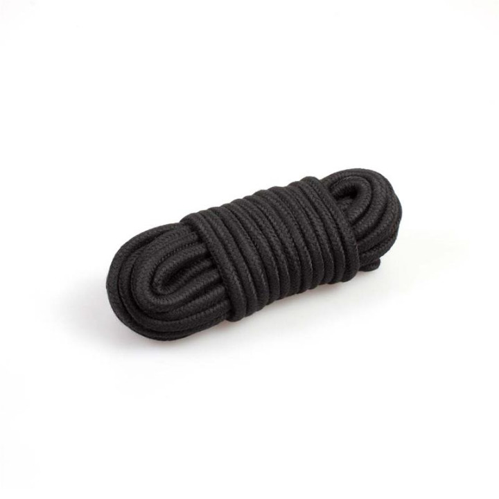 Cuerda para Bondage 10 m Negra de Secret Play | VibraZon