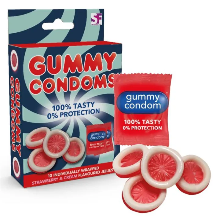 Condones de Gominola Fresa y Crema de Spencer & Fleetwood