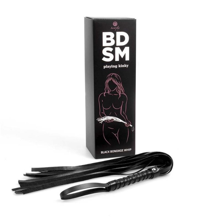 Flogger 44 cm Negro de Secret Play | VibraZon