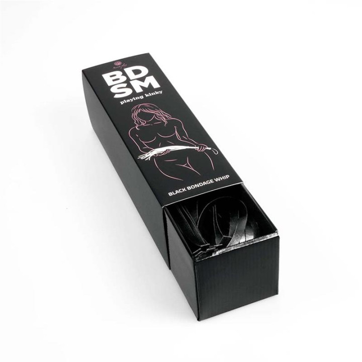 Flogger 44 cm Negro de Secret Play | VibraZon