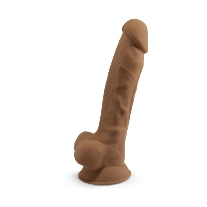 Dildo Dual Density Mod. 1 - 7 Caramel de Silexd