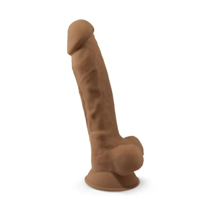 Dildo Dual Density Mod. 1 - 7 Caramel de Silexd