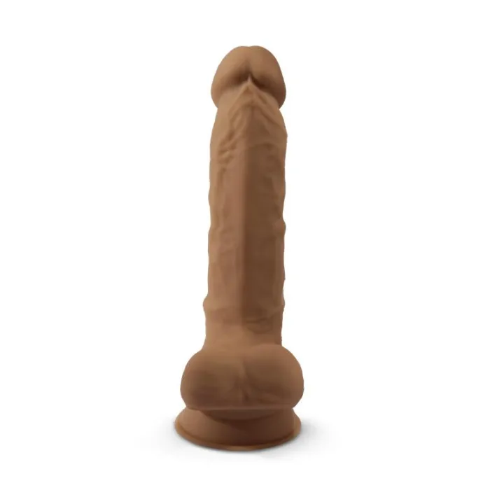 Dildo Dual Density Mod. 1 - 7 Caramel de Silexd