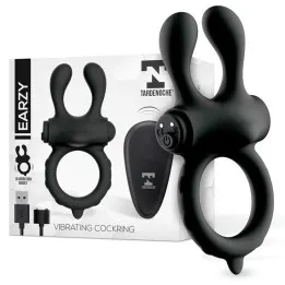 Earzy Anillo Vibrador con Control Remoto USB Magnético Silicona de Tardenoche