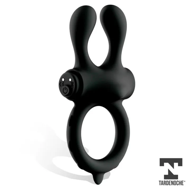 Earzy Anillo Vibrador con Control Remoto USB Magnético Silicona de Tardenoche