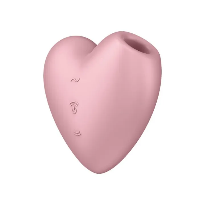 Cutie Heart Succionador de Clítoris y Vibración Rosa de Satisfyer