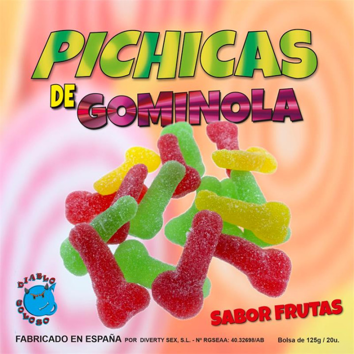 Caja Gominolas Pito Sabor Frutas de Dulcisweet | VibraZon